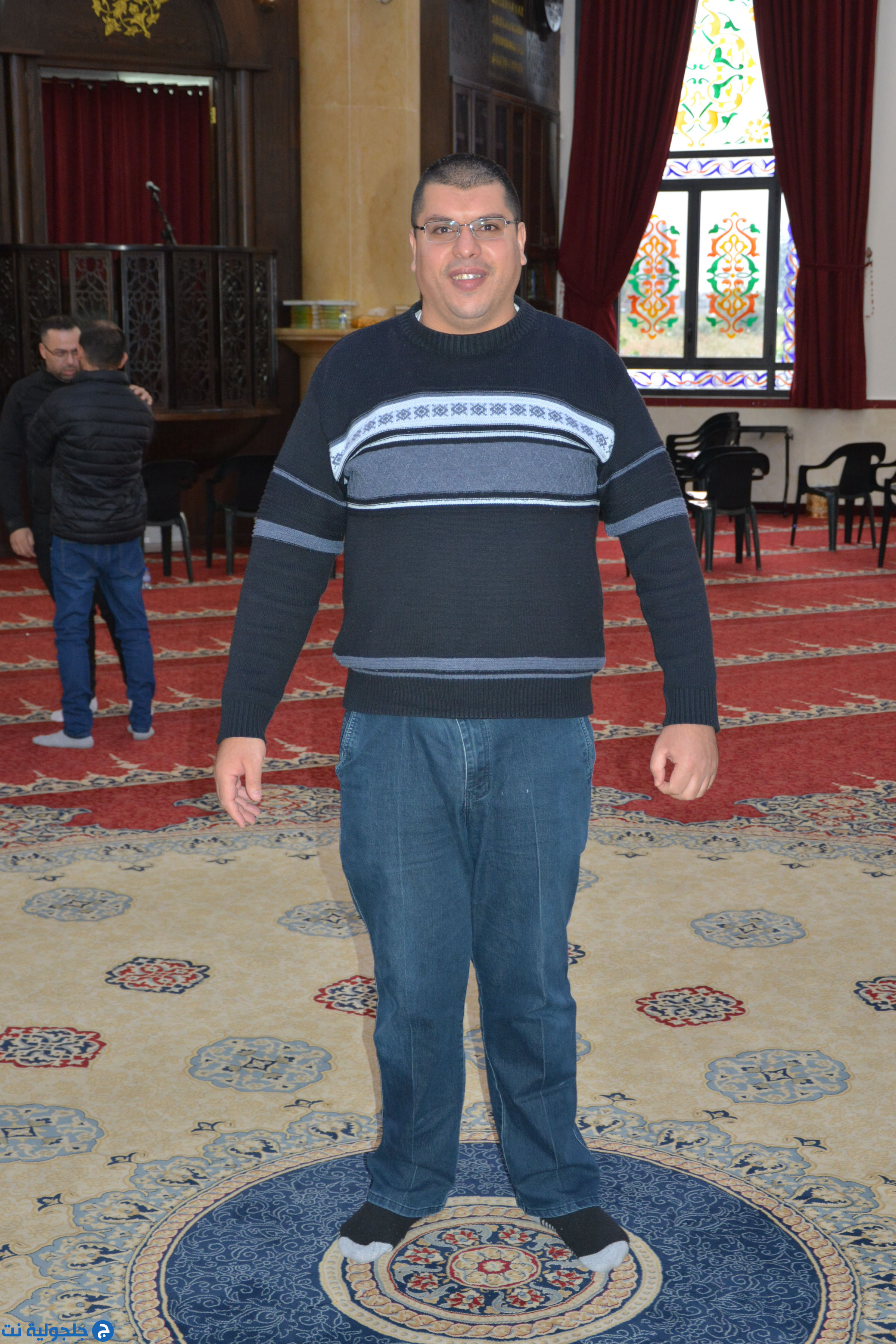 صلاة عيد الفطر من مسجد الروضة في جلجولية 